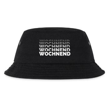 Weekly - Weekend, Leisure - Kids’ Bucket Hat - black - Front