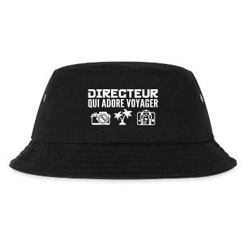 Voyageurs & Directeurs : Passion & Découverte - Bob Enfant - noir - Devant