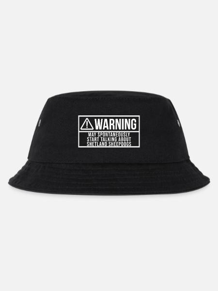 Shetland Schäferhund Shetland Schäferhund - Kinder Bucket Hat - Schwarz