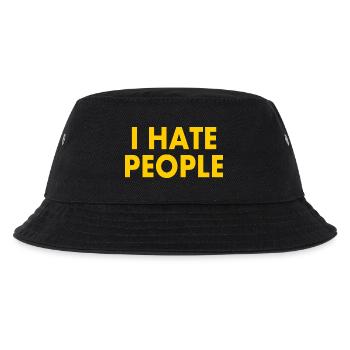 I hate people - Bob Enfant - noir - Devant