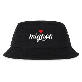 The cute - Kids’ Bucket Hat - black - Front