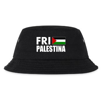 Fri palestina - Kinder Bucket Hat - Schwarz - Vorne