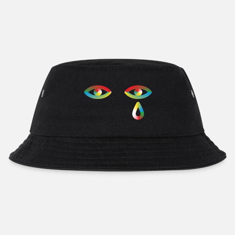 Your ignorance makes me cry - Kinder Bucket Hat - Schwarz