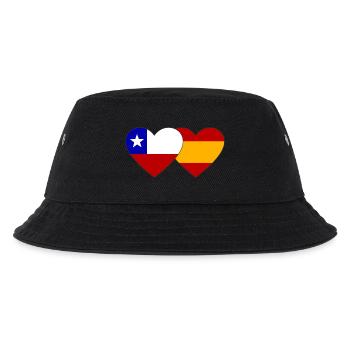 Chili Espagne Drapeau Coeur - Bob Enfant - noir - Devant