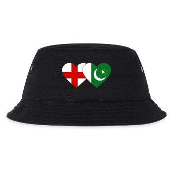 Drapeau de l’Angleterre Pakistan coeur utilisé - Bob Enfant - noir - Devant