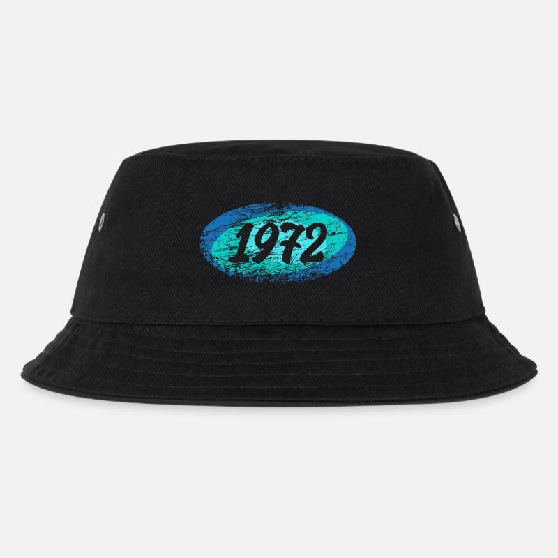 1972 1972 - Kinder Bucket Hat - Schwarz