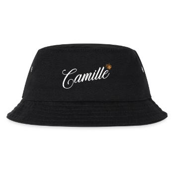 Camille Nom pour Femme Enfant Bambin - Camille - Bob Enfant - noir - Devant