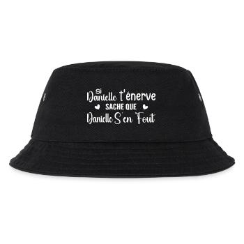 Wenn Danielle dich nervt, solltest du wissen, dass Danielle sich einen Dreck darum schert - Kinder Bucket Hat - Schwarz - Vorne