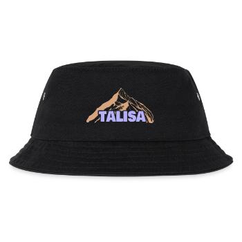 Geschenkidee Talisa - Kinder Bucket Hat - Schwarz - Vorne