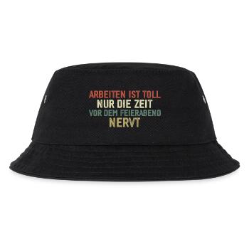 Funny Work Gift - Kids’ Bucket Hat - black - Front