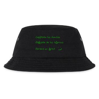 Quotes for nature lovers and humor. - Kids’ Bucket Hat - black - Front