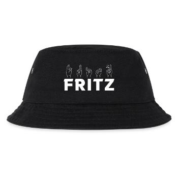 Langue des signes Fritz - Bob Enfant - noir - Devant