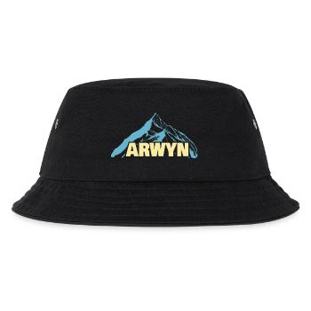 Arwyn comme nom de femme - Bob Enfant - noir - Devant