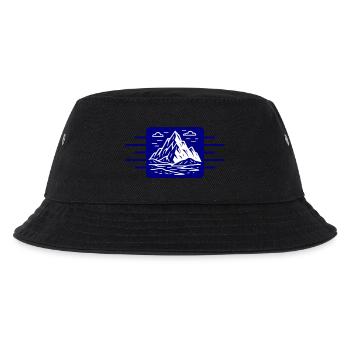 Berge Outdoor - Kinder Bucket Hat - Schwarz - Vorne