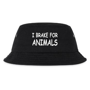 Animals - Kids’ Bucket Hat - black - Front