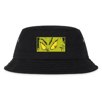 Der Grinch Auschnitt Seines Blickes - Kinder Bucket Hat - Schwarz - Vorne