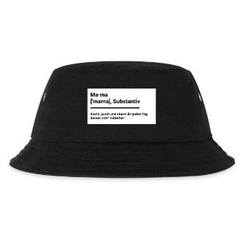 Mama wie im duden witziges Shirt als Geschenk - Kinder Bucket Hat - Schwarz - Vorne