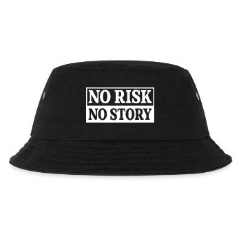 No Risk No Story - Kids’ Bucket Hat - black - Front