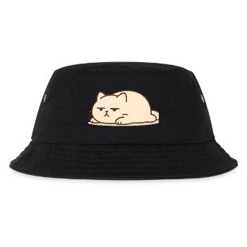 Chat endormi dans le style kawaii - Bob Enfant - noir - Devant