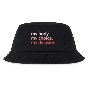 mon corps. my_choice. my_decision. - Bob Enfant - noir - Devant