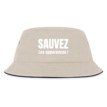SAUVEZ LES APPARENCES ! - Bob Enfant - blanc cassé/bleu marine - Devant