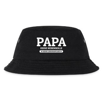 Dad Life Task Shirt – No Supporting Role - Kids’ Bucket Hat - black - Front