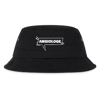 Angiologe als Ausbildung - Kinder Bucket Hat - Schwarz - Vorne
