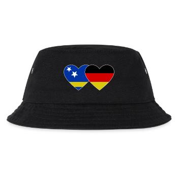 Curacao Germany Flag - Kids’ Bucket Hat - black - Front