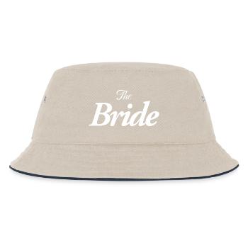 The Bride - Kinder Bucket Hat - Natur/Navy - Vorne