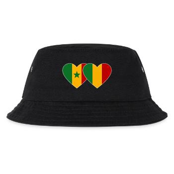 Senegal_Mali_Flagge_Herz - Bob Enfant - noir - Devant