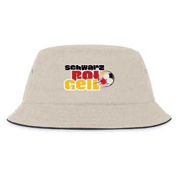 Motif du football pour la Coupe du Monde - Bob Enfant - blanc cassé/bleu marine - Devant