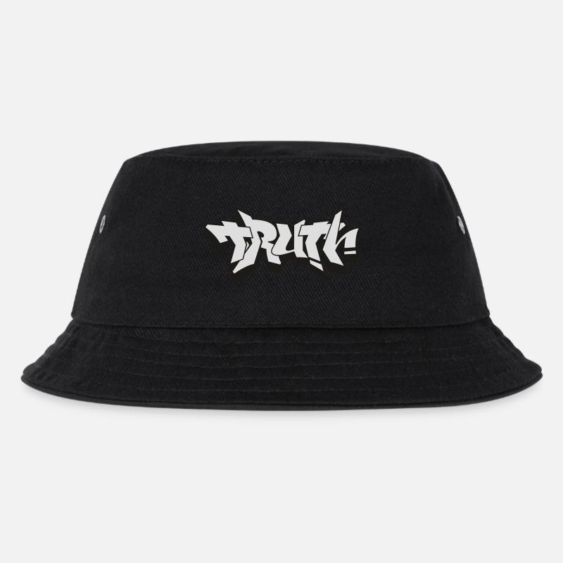 Truth - Kinder Bucket Hat - Schwarz