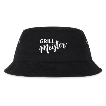Grillmeister Einfach - Kinder Bucket Hat - Schwarz - Vorne