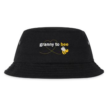 Granny to bee - Kids’ Bucket Hat - black - Front