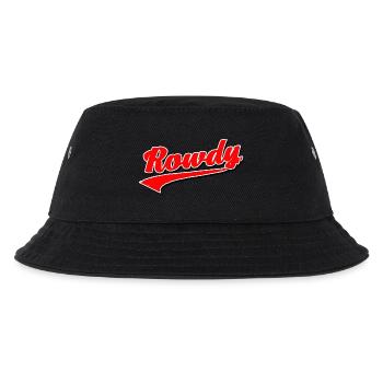 rowdy rüpel bandit gang dieb chaot bengel sohn - Kids’ Bucket Hat - black - Front