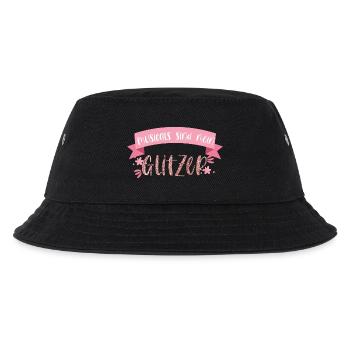 Musical Schauspielerin Theater Singen Geschenk - Kinder Bucket Hat - Schwarz - Vorne