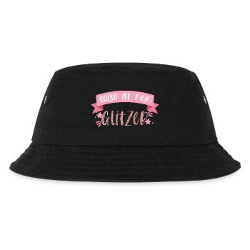 Salsa ist mein Glitzer! Tänzerin tanzen Geschenk - Kinder Bucket Hat - Schwarz - Vorne