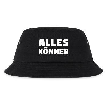 Alles Könner Experte Meister Profi - Kinder Bucket Hat - Schwarz - Vorne