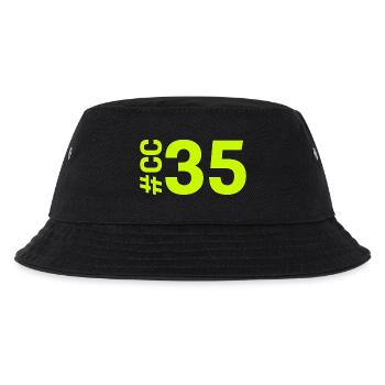 CC35-KARTON - Kinder Bucket Hat - Schwarz - Vorne