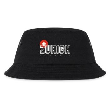 Mot-symbole Zurich avec écusson suisse - Bob Enfant - noir - Devant