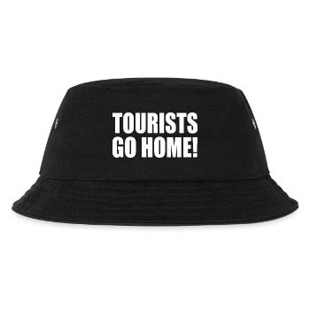 tourists go home - Bob Enfant - noir - Devant