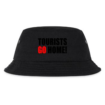 tourists go home - Bob Enfant - noir - Devant