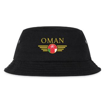 Ich liebe Oman, Eleganz Stil Design T-Shirt - Kinder Bucket Hat - Schwarz - Vorne