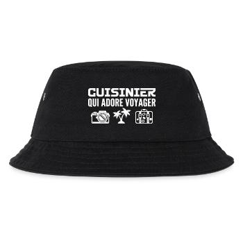 Voyageurs & Cuisiniers : Passion & Découverte - Bob Enfant - noir - Devant