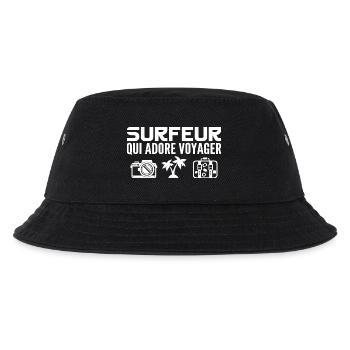 Voyageurs & Surfeurs : Passion & Découverte - Bob Enfant - noir - Devant