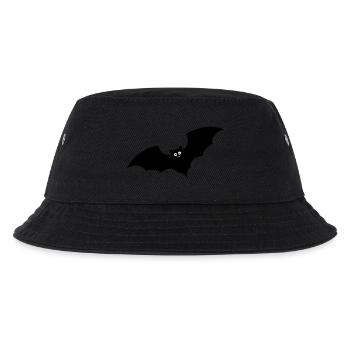 bat - Kids’ Bucket Hat - black - Front