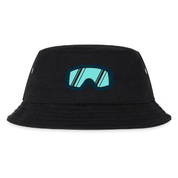 Ski goggles - Kids’ Bucket Hat - black - Front