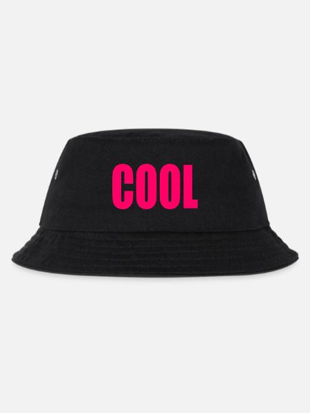 Cool - Kinder Bucket Hat - Schwarz