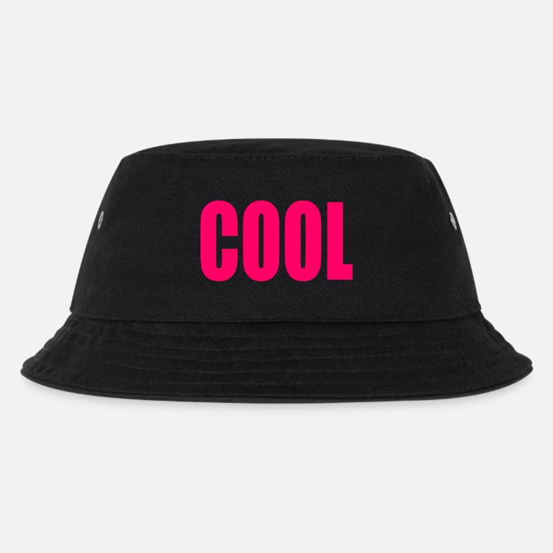 Cool - Kinder Bucket Hat - Schwarz
