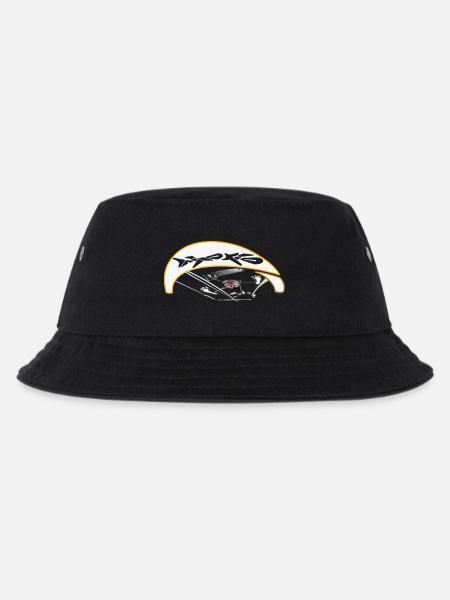 Active kiter with dynamic trajectory - Kids’ Bucket Hat - black